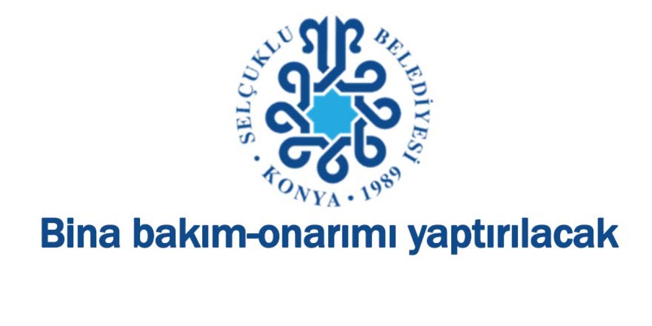 Bina bakım-onarım işleri yaptırılacak