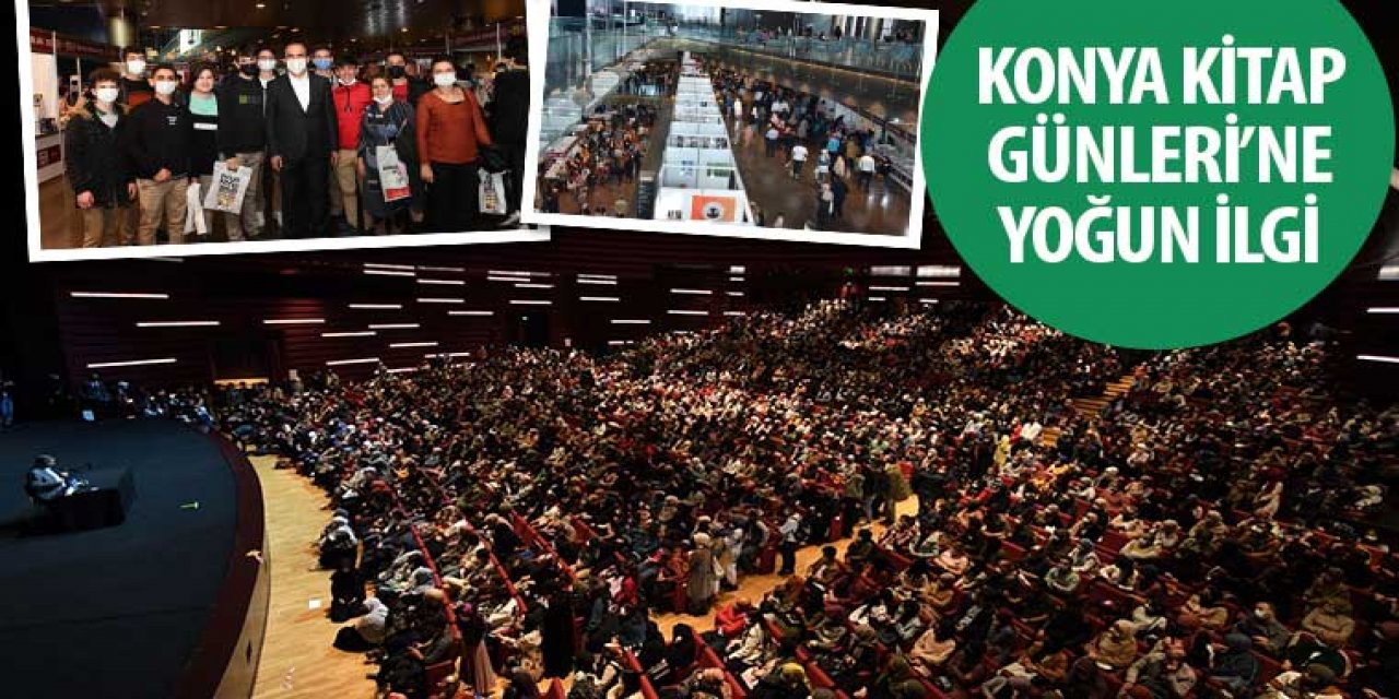 Konya Kitap Günleri’ne Yoğun İlgi