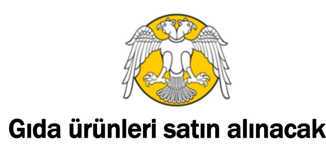 Gıda ürünleri satın alınacak