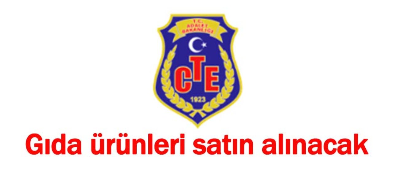 Gıda ürünleri satın alınacak