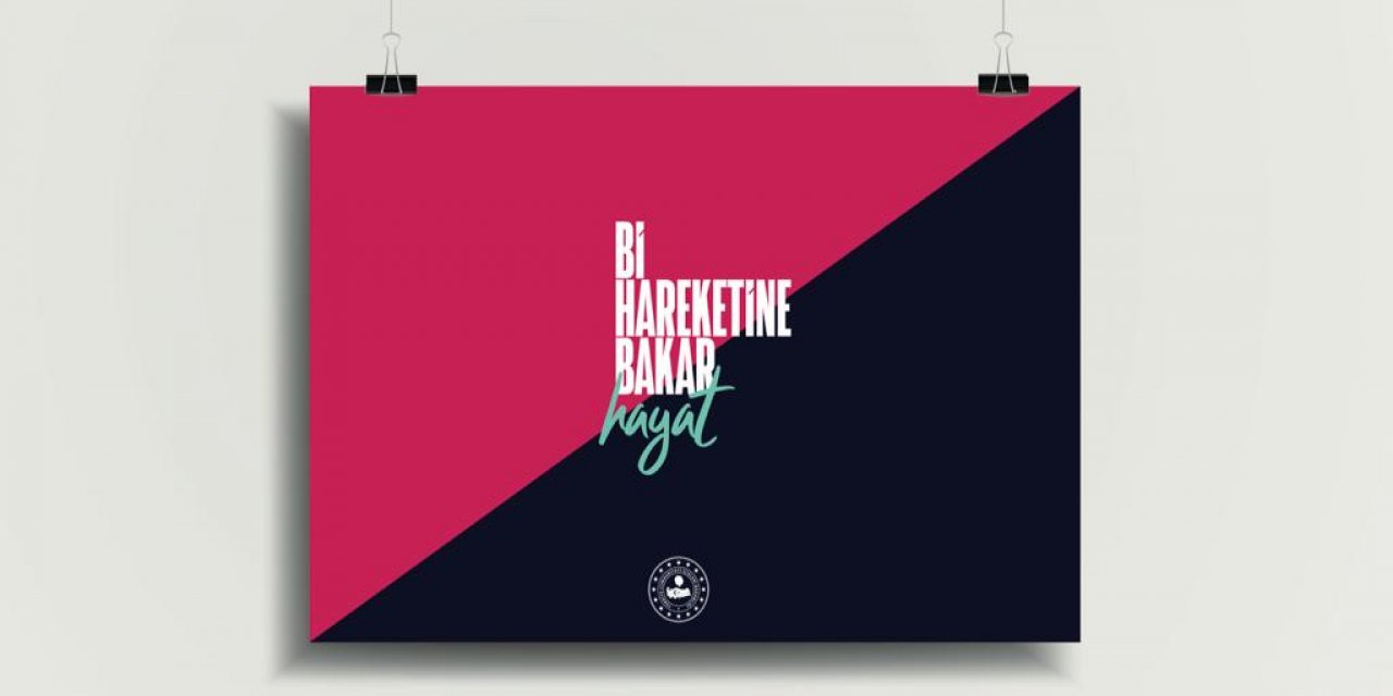 Ereğli’de "Bi Hareketine Bakar Hayat" farkındalılığına afişlerle dikkat çekildi 