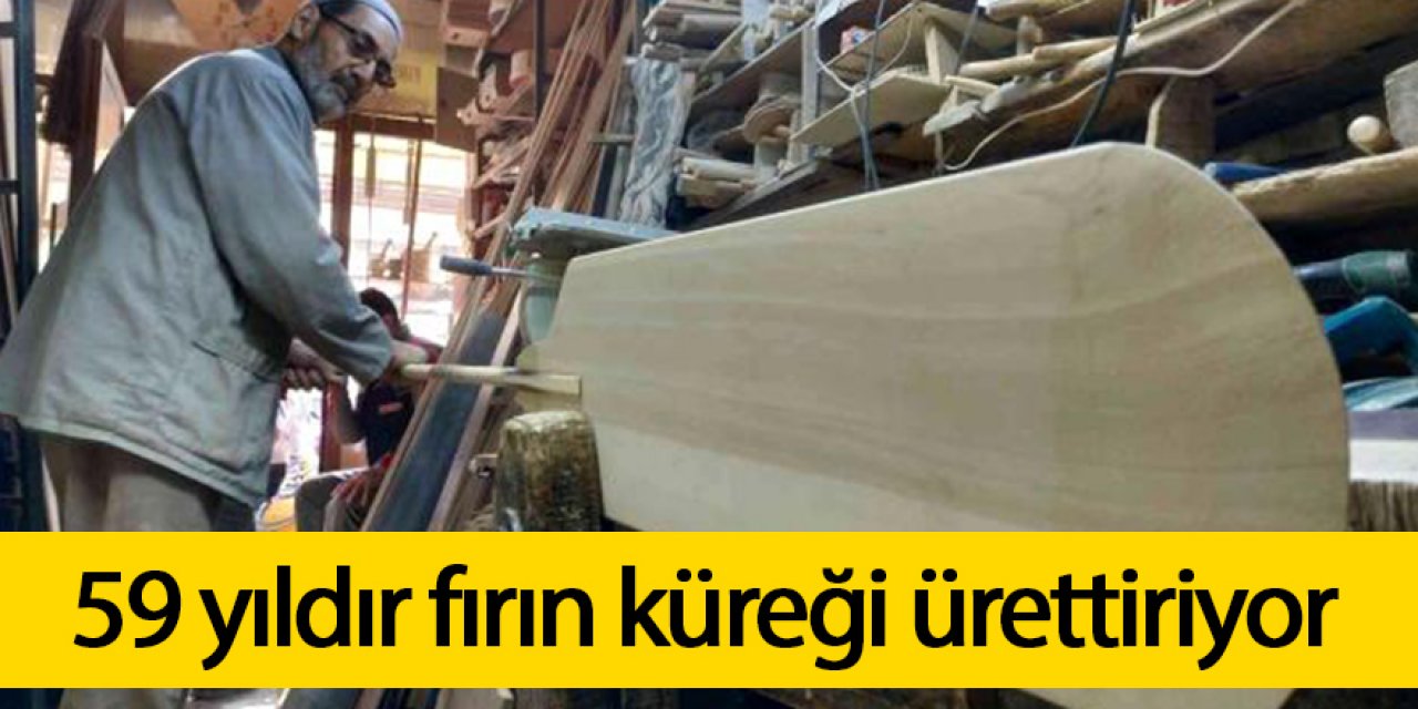 Babasının çırak olarak verdiği mesleği 59 yıldır devam ettiriyor.