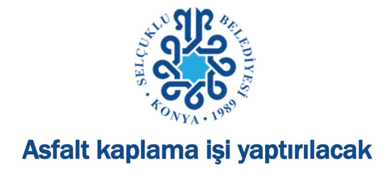 Asfalt kaplama işi yaptırılacak