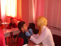 Özel Şahika’da Öğrencilere Diş Kontrolü