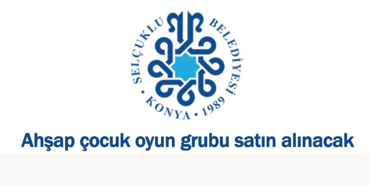 Ahşap çocuk oyun grubu satın alınacak