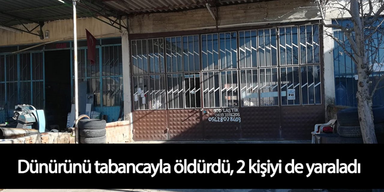 Dünürünü tabancayla öldürdü