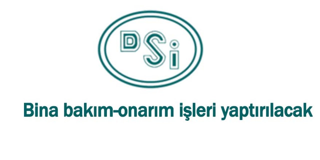 Bina bakım-onarım işleri yaptırılacak