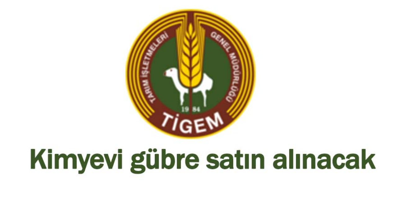 Kimyevi gübre satın alınacak