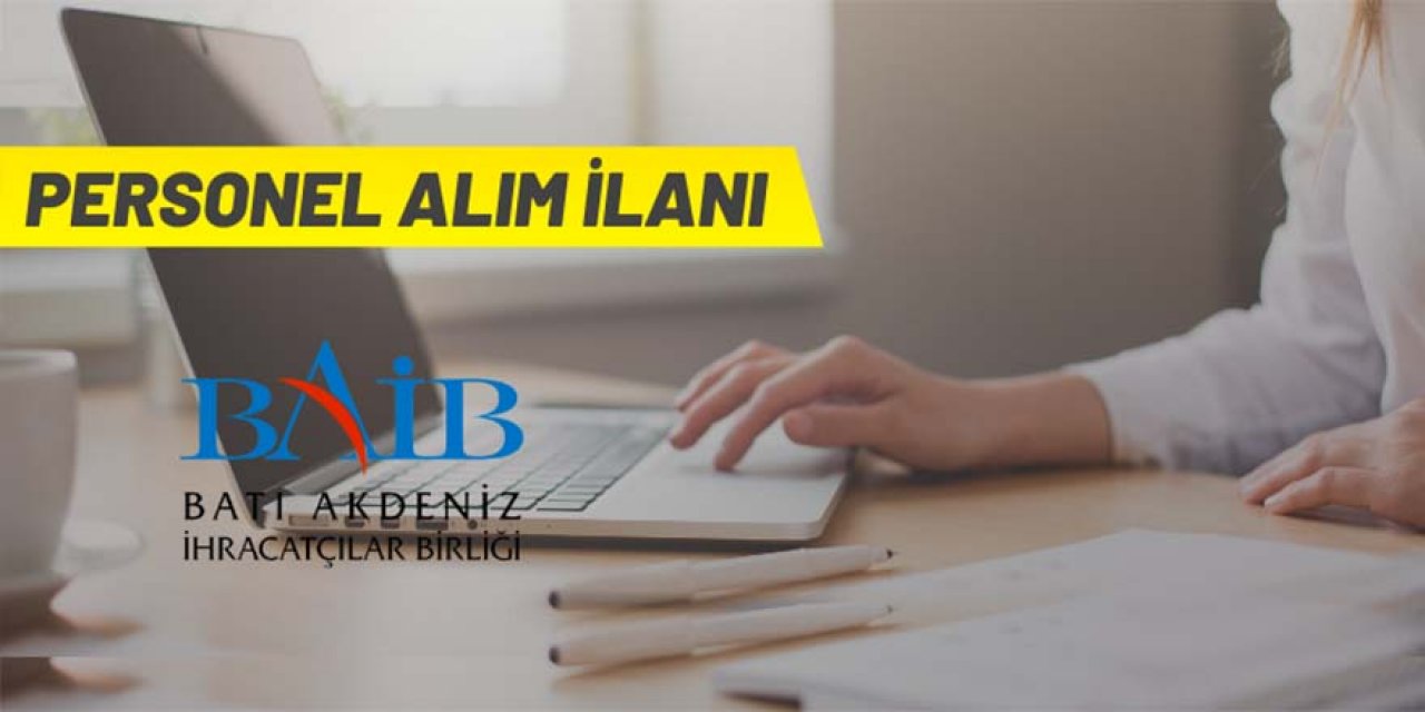 Personel alım ilanı