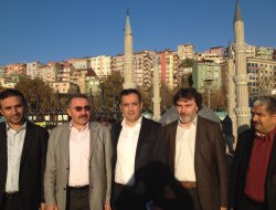 Yılmaz Marmaray deneme sürüşüne katıldı