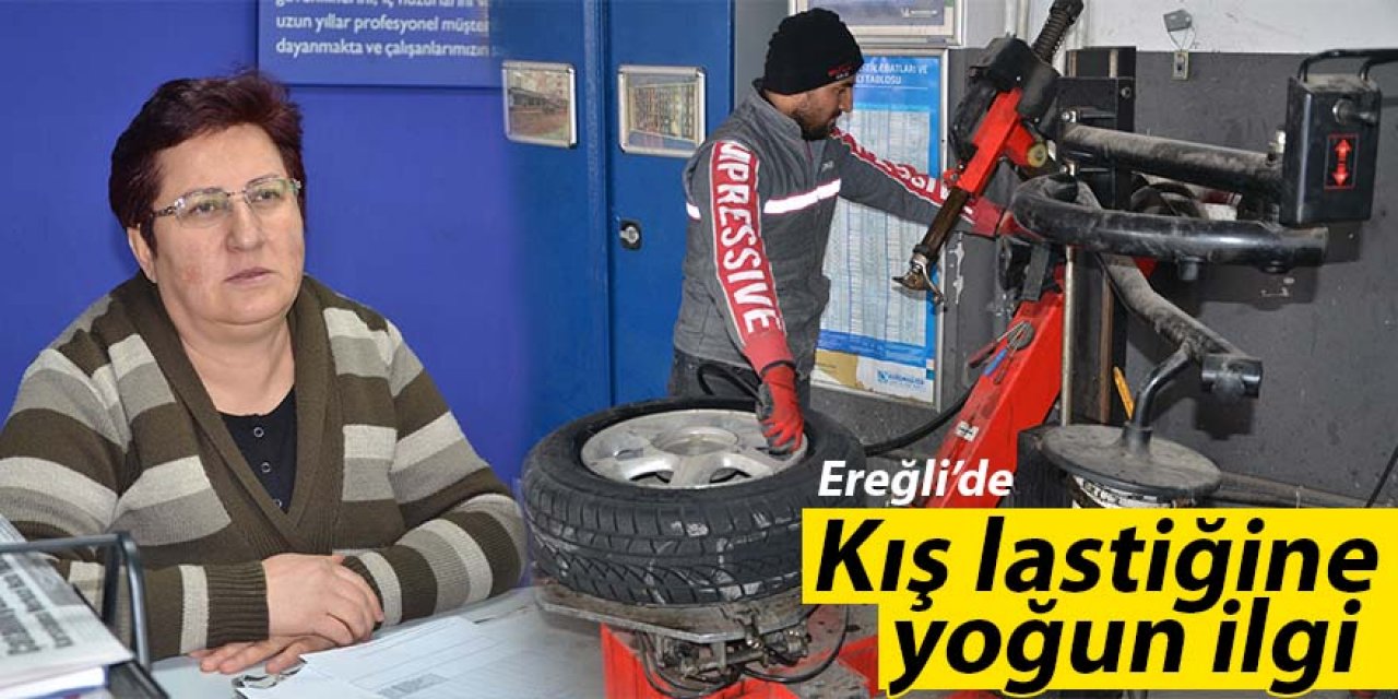 Kış lastiğine yoğun ilgi