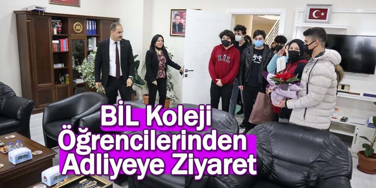 BİL Koleji Öğrencilerinden  Adliyeye Ziyaret
