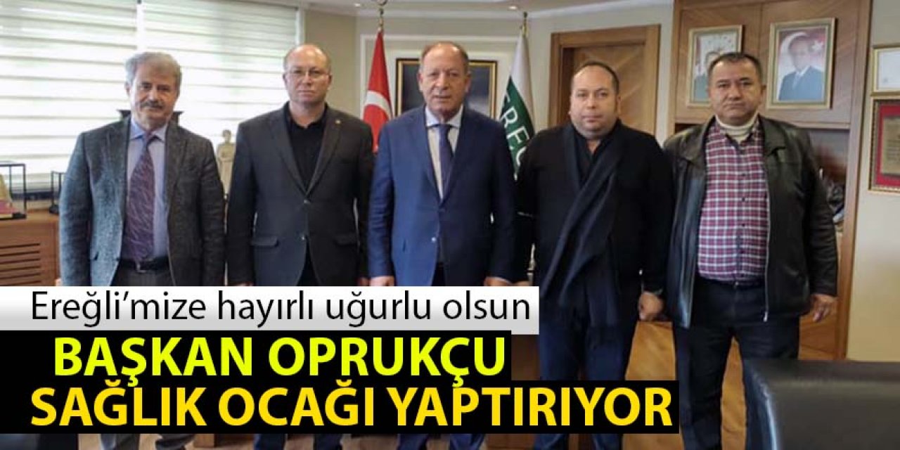 Başkan Oprukçu Sağlık Ocağı Yaptırıyor