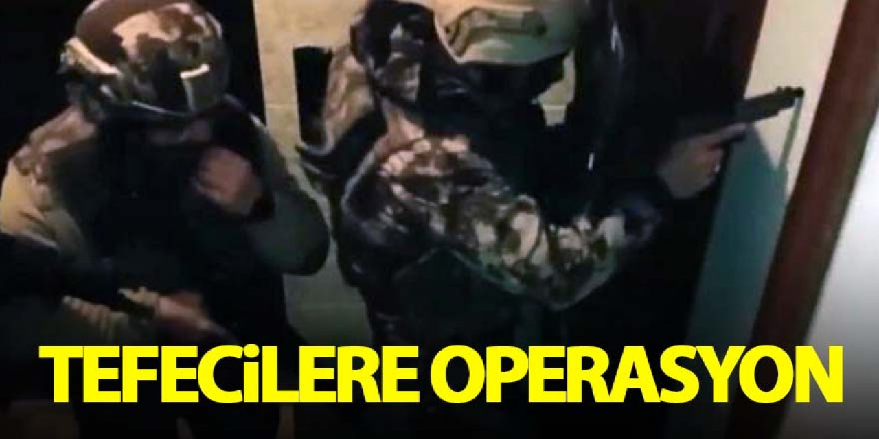 Konya'da silahlı suç örgütüne operasyon: 15 gözaltı