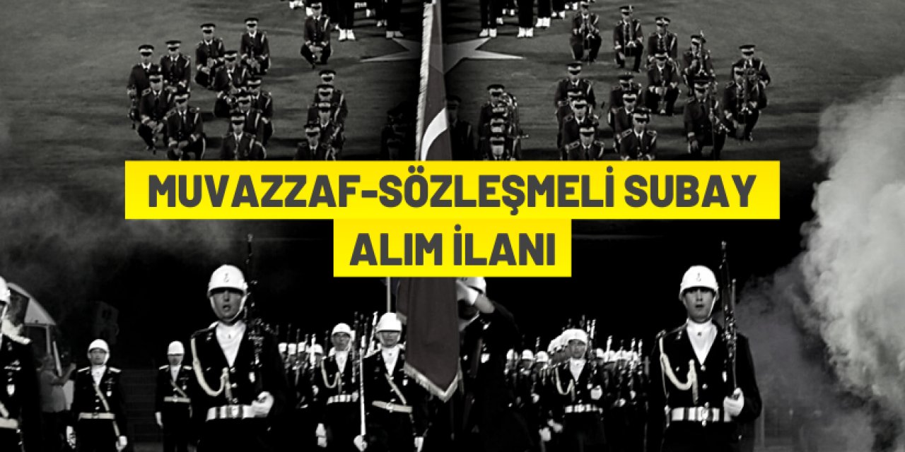 Jandarma ve Sahil Güvenlik Akademisi Subay alım ilanı