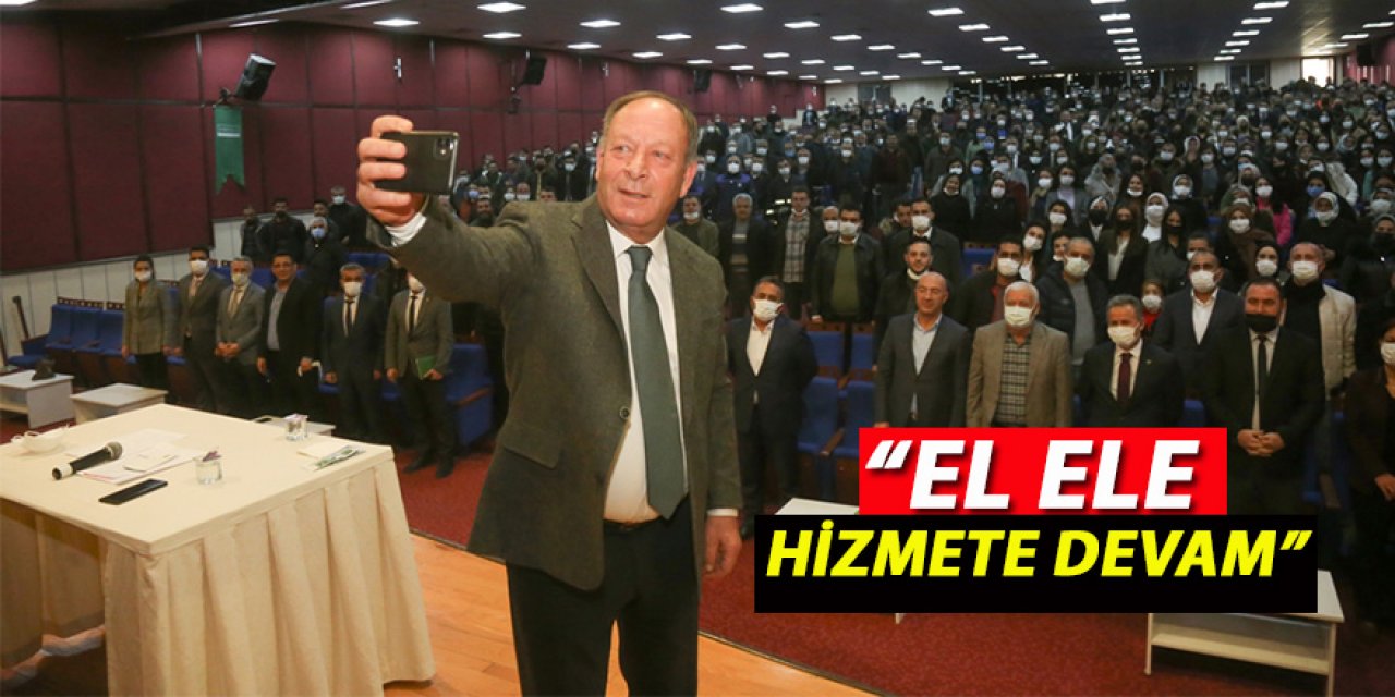 Başkan Oprukçu mesai arkadaşlarıyla bir araya geldi