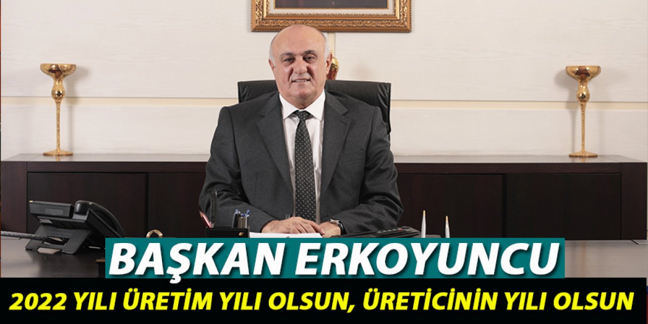 Pankobirlik Genel Başkanı Erkoyuncu’dan Yeni Yıl Mesajı 