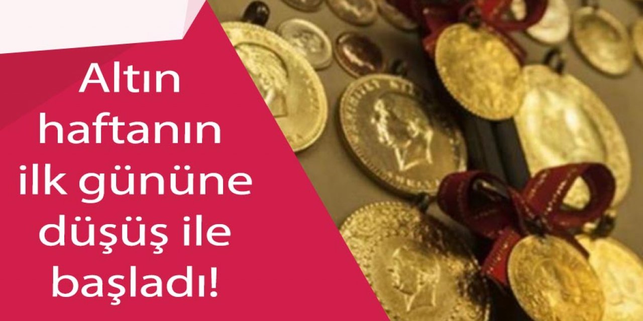 Altın haftanın ilk gününe düşüşle başladı! İşte 17 Ocak 2022 tarihinde güncel fiyatlar