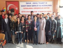 ETO’ da 30 Girişimci adayı kursa başladı