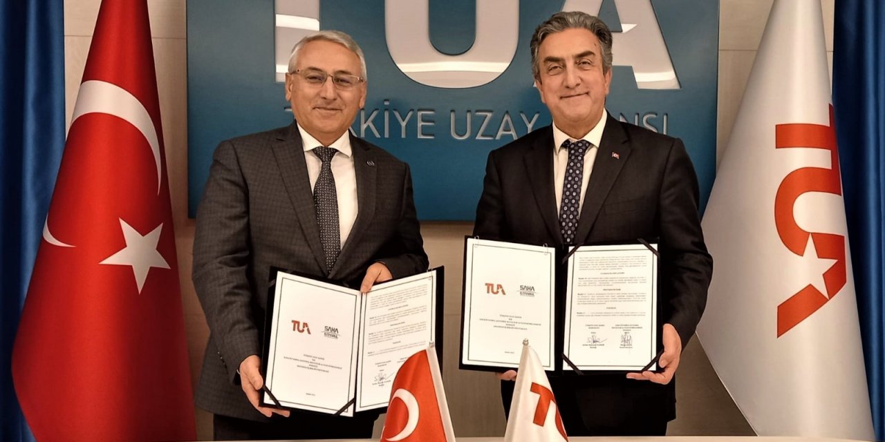 Türkiye Uzay Ajansı ve Saha İstanbul Arasında İş Birliği Protokolü