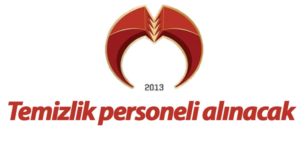 Temizlik personel hizmeti alınacak