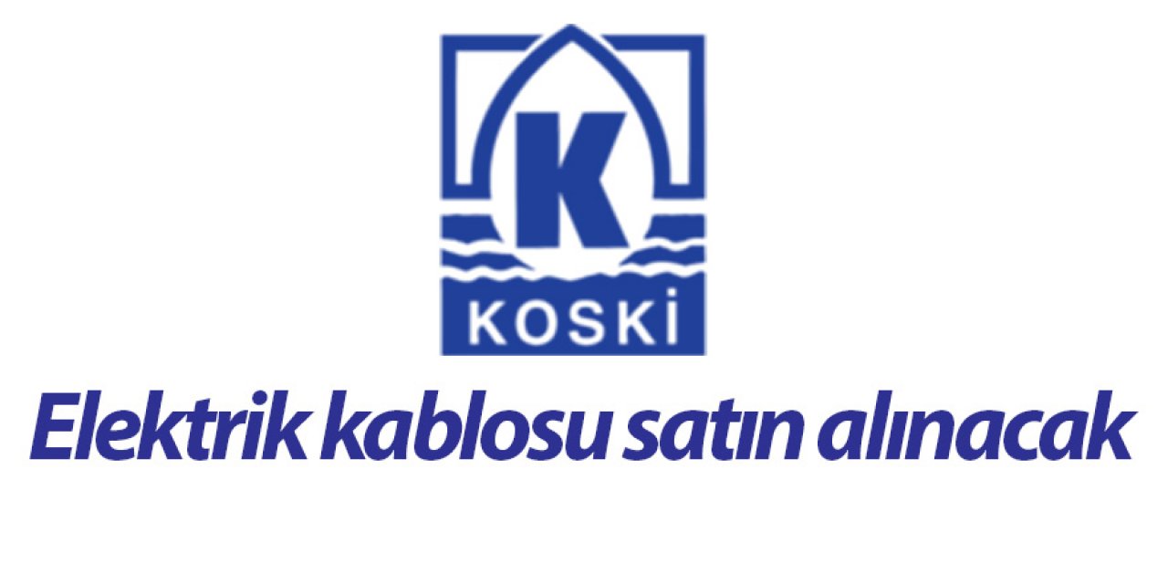 Elektrik kablosu satın alınacak