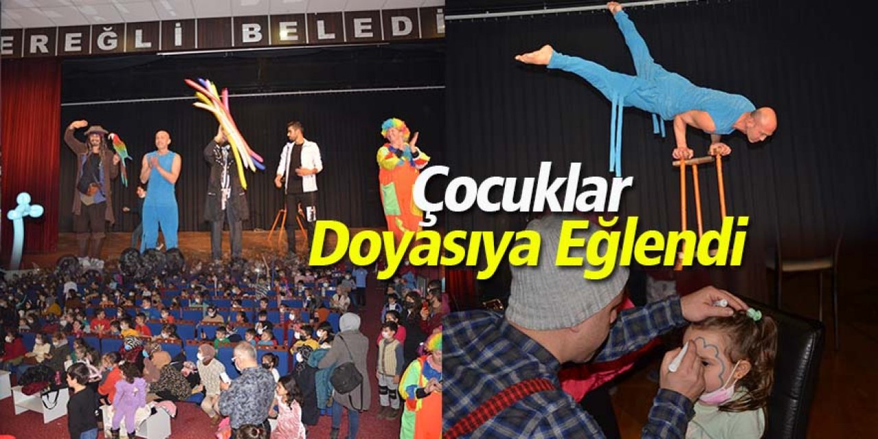 Çocuklar Doyasıya Eğlendi