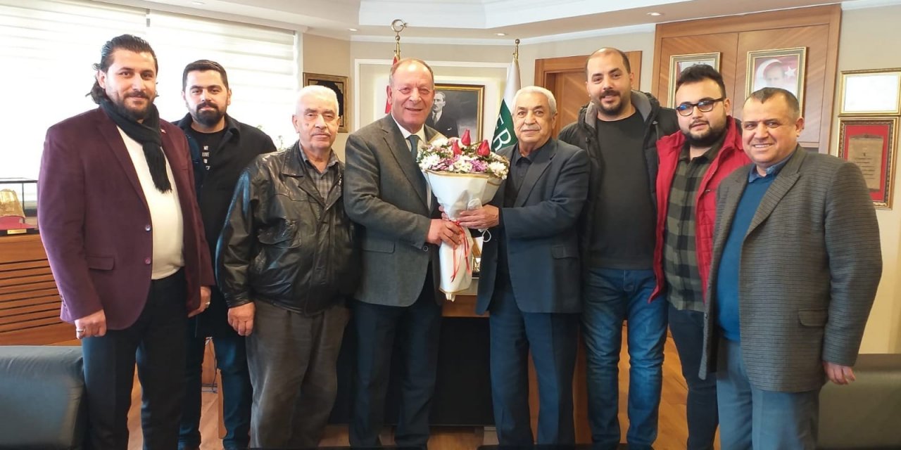 Terziler Odasından Başkan Oprukçu’ya ziyaret ...