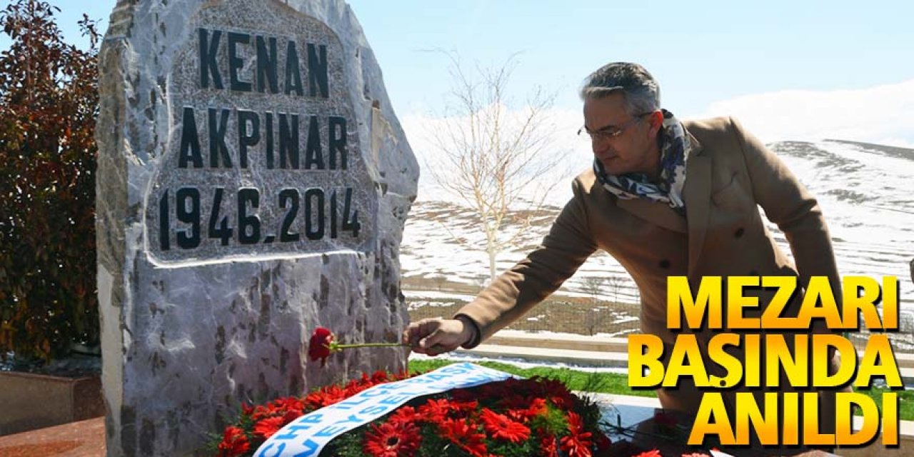 EFSANE BAŞKAN KENAN AKPINAR EREĞLİ’DE MEZARI BAŞINDA ANILDI