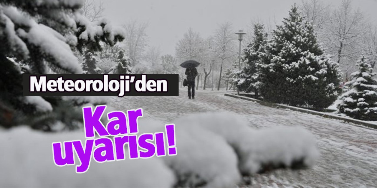 Meteoroloji uyardı! Bölgemizde kar yağışı devam edecek!
