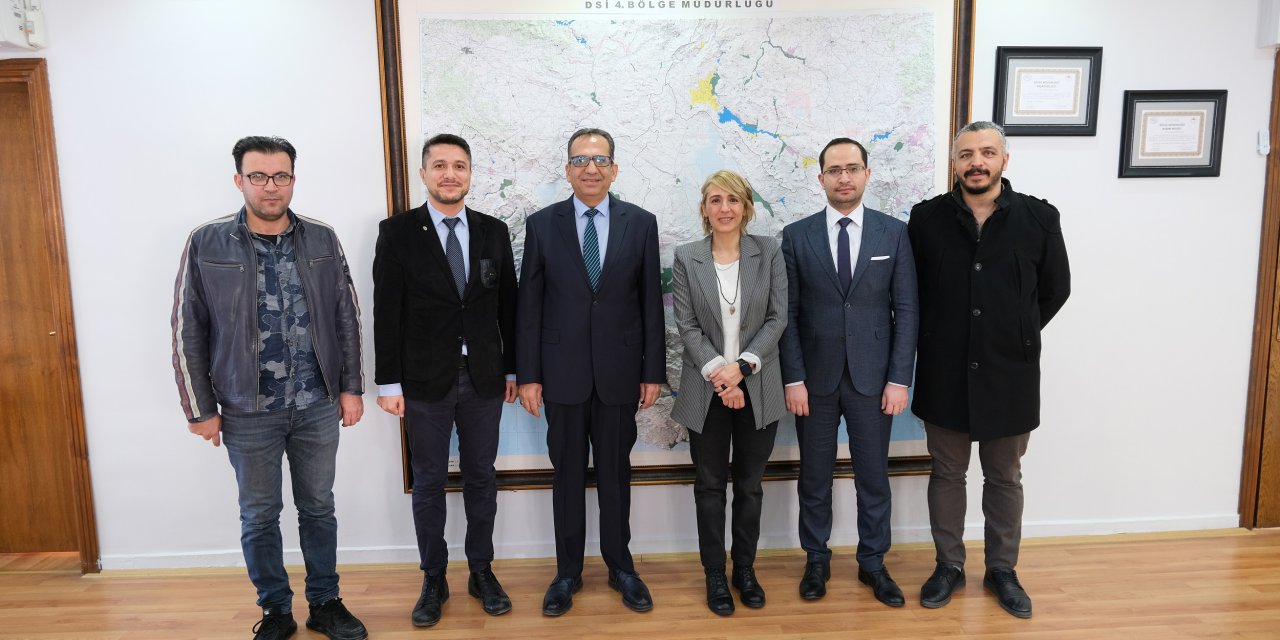 Jeoloji Mühendisleri Odası Konya Şubesinden DSİ Bölge Müdürü Ekinci’ye Ziyaret