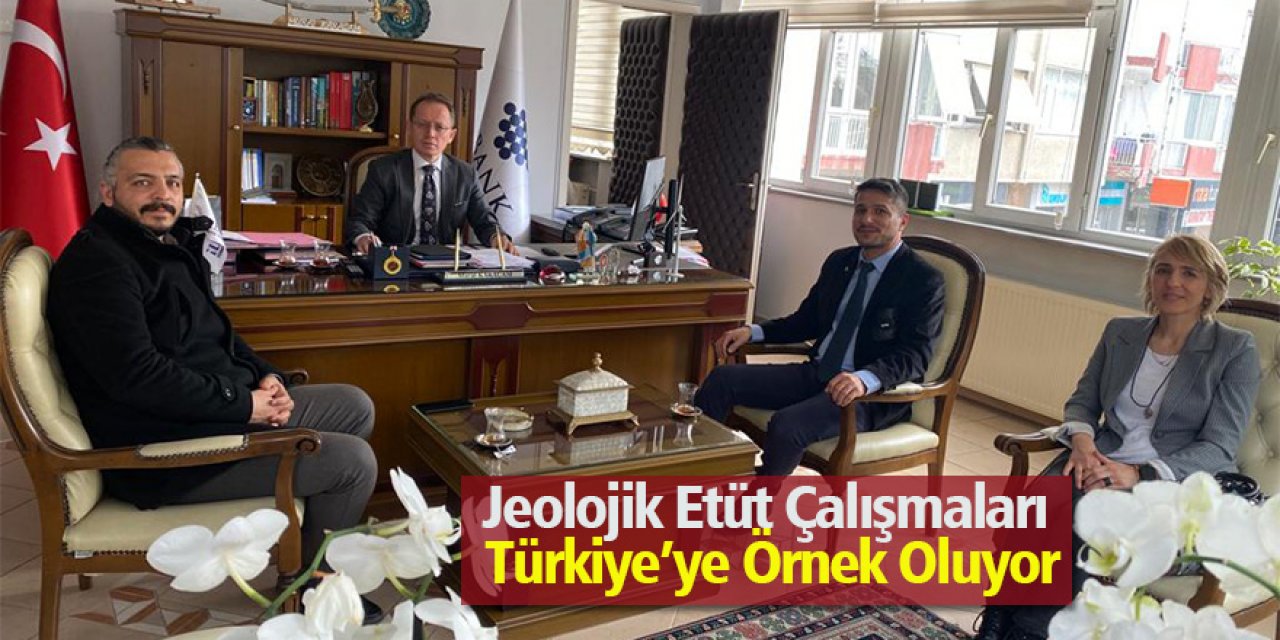 Jeolojik Etüt Çalışmalarımız Türkiye’ye Örnek Olmaktadır