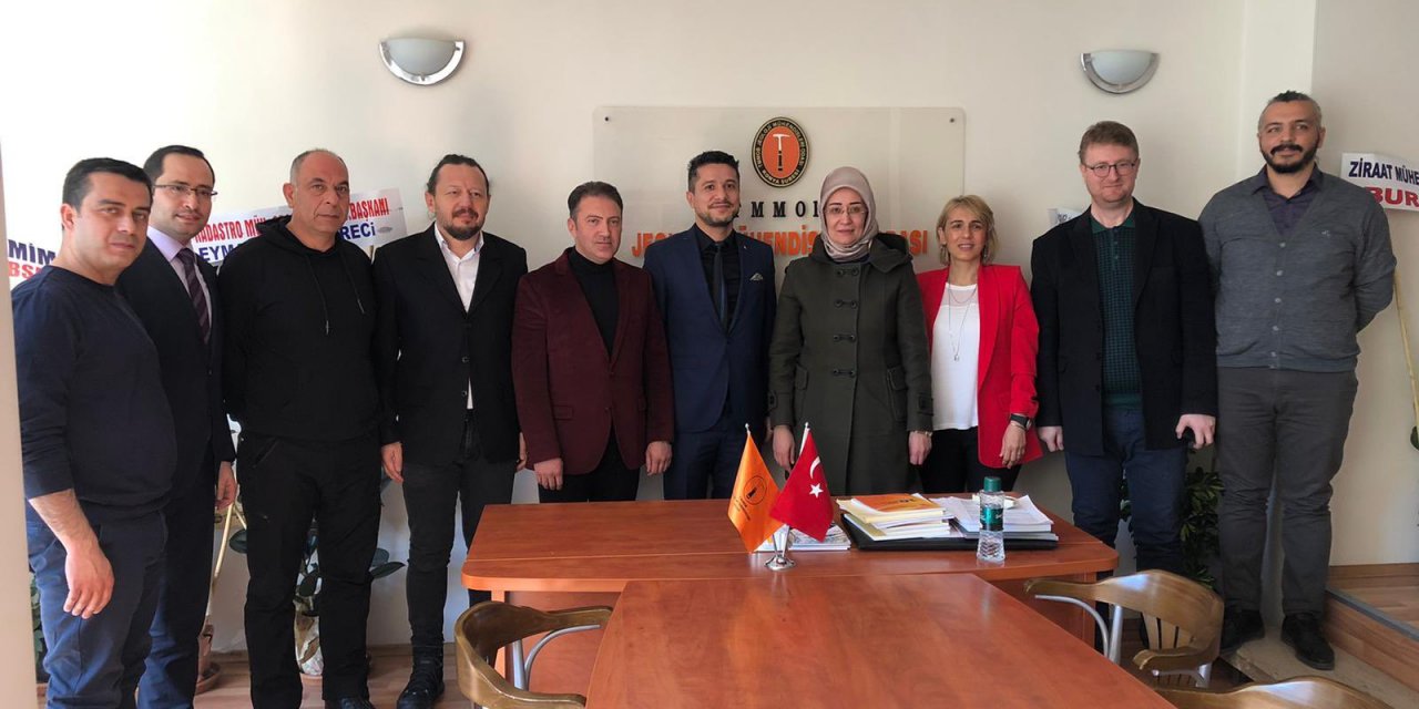 Konya Milletvekili Samancı’dan JMO’ya Hayırlı Olsun Ziyareti