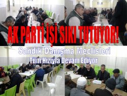 AK Parti işi sıkı tutuyor!
