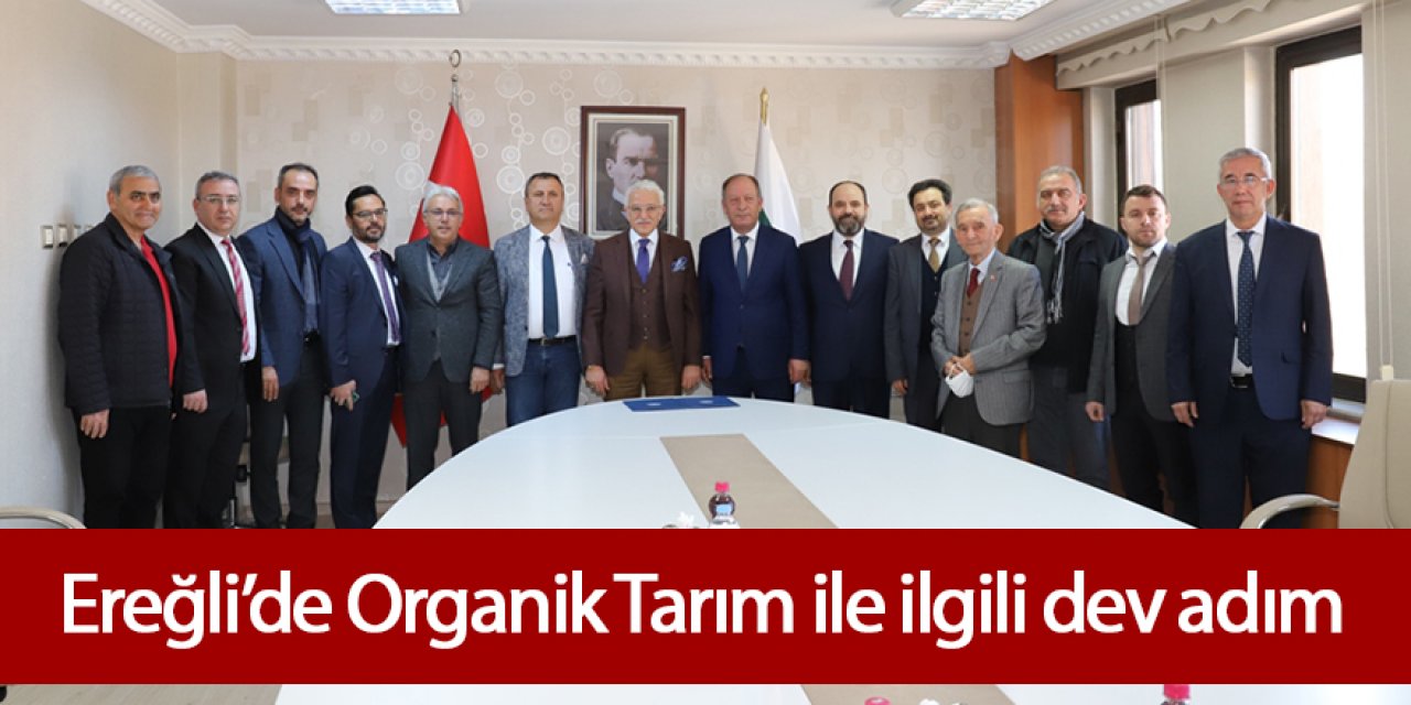 Ereğli’de Organik Tarım ile ilgili dev adım