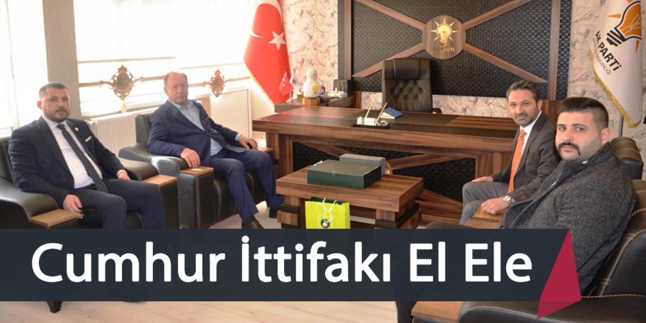 Cumhur İttifakı El Ele