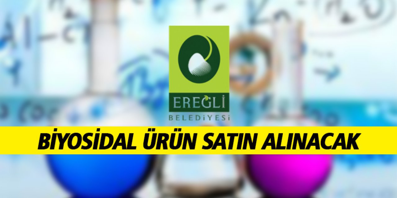 Biyosidal ürün satın alınacak