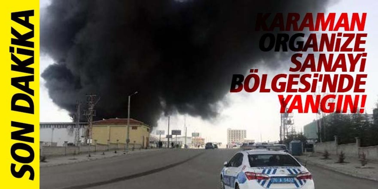Plastik fabrikasında korkutan büyük yangın