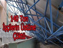 Spor Salonunun Çatısı Çöktü