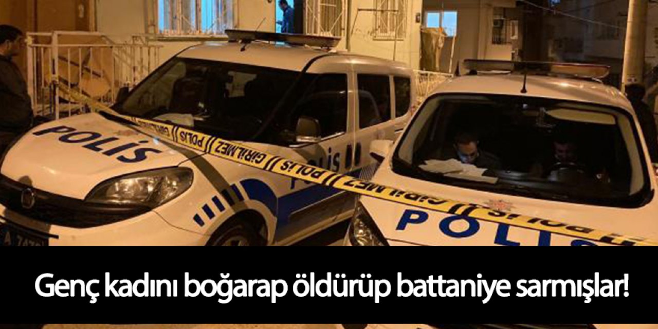 Çocuklarını görmek için eski kocasının evine giden genç kadının, battaniyeye sarılı cesedi bulundu