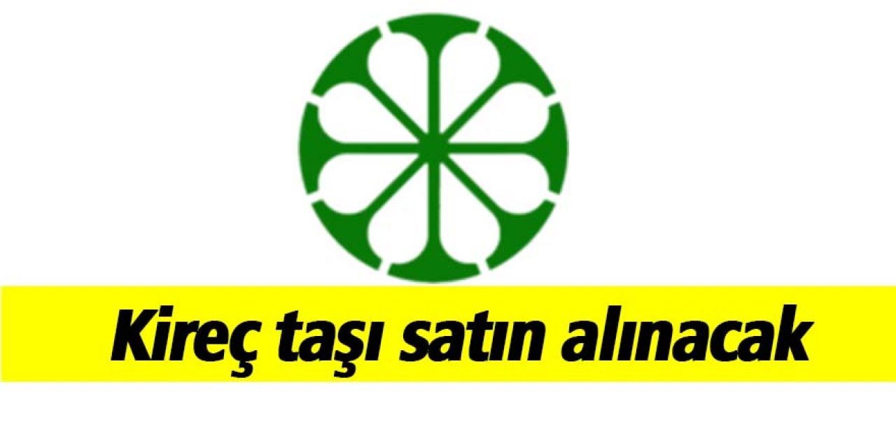 Kireç taşı satın alınacak