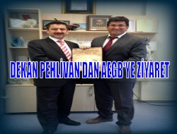 Dekan Pehlivan’dan AEGB’ye ziyaret
