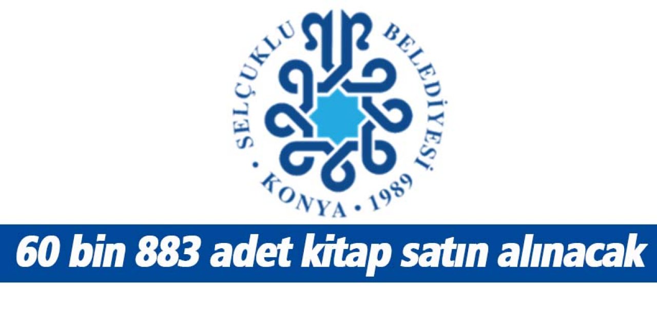 60 bin 883 adet kitap satın alınacak