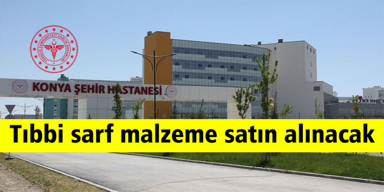 Tıbbi sarf malzeme satın alınacak
