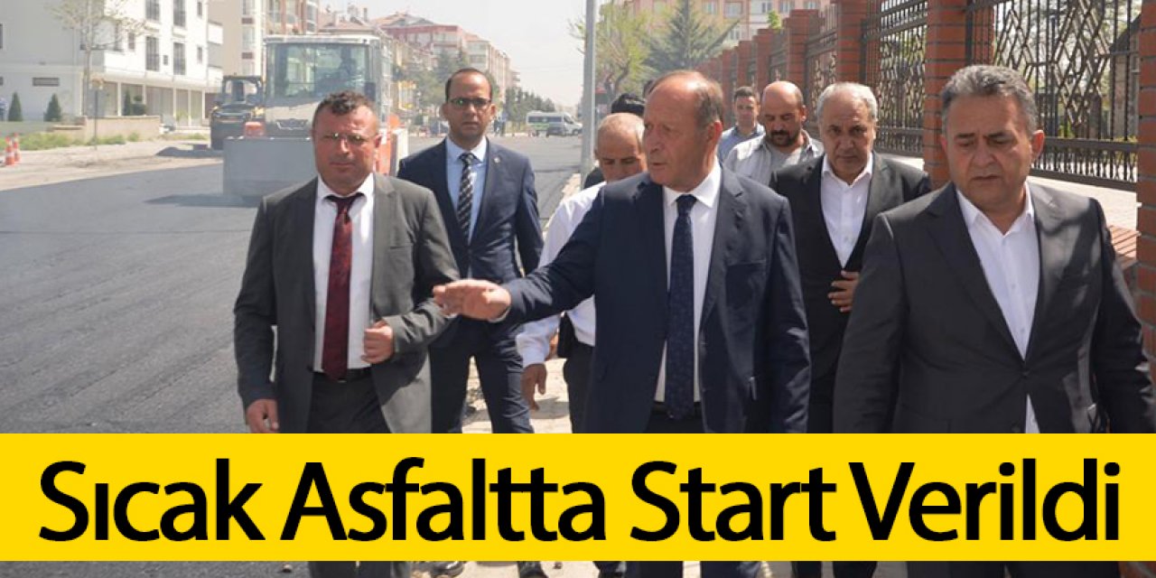 Sıcak Asfaltta Start Verildi
