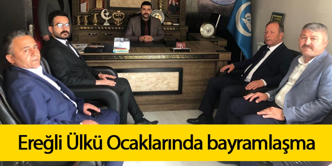 Ereğli Ülkü Ocaklarında bayramlaşma