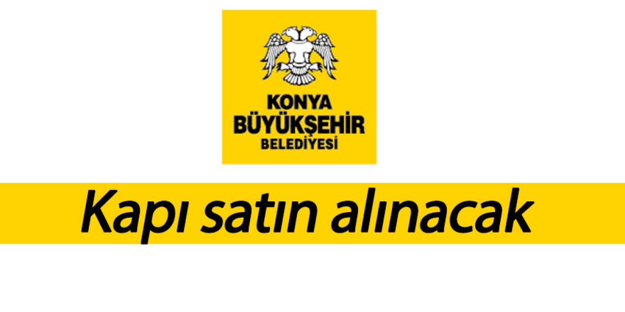 Kapı satın alınacak