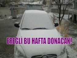 Ereğli Bu Adeta Hafta Donacak!