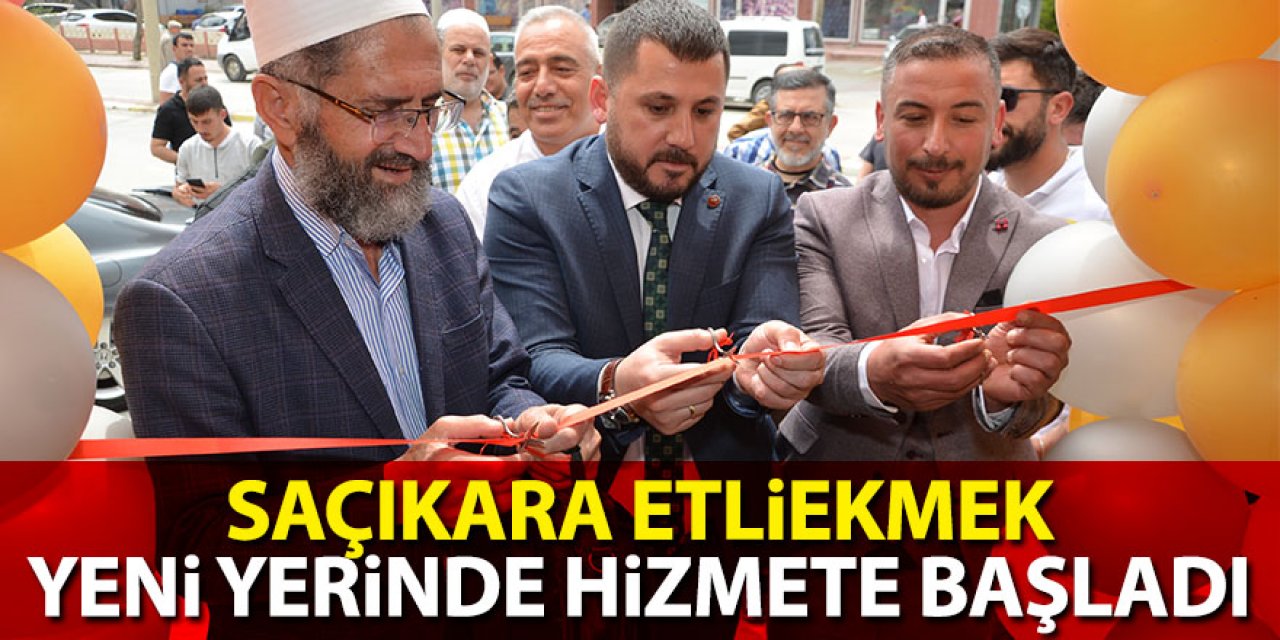 Ereğli’de Saçıkara Etliekmek Yeni Yerinde hizmete başladı