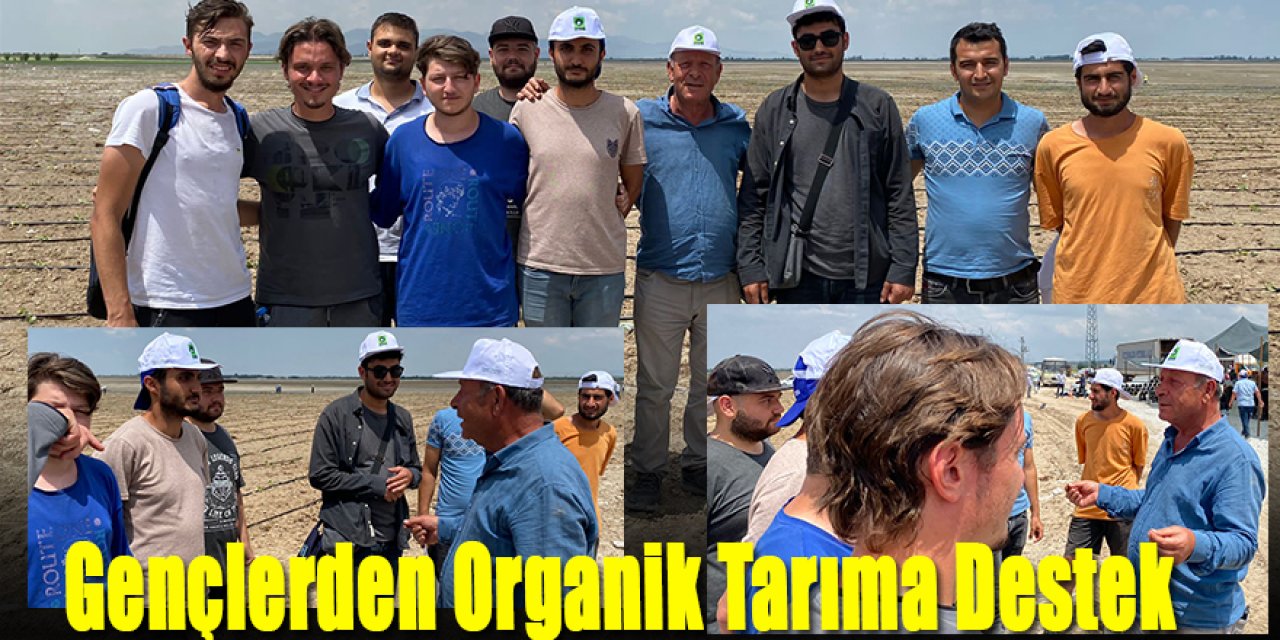 Gençlerden Organik Tarıma Destek